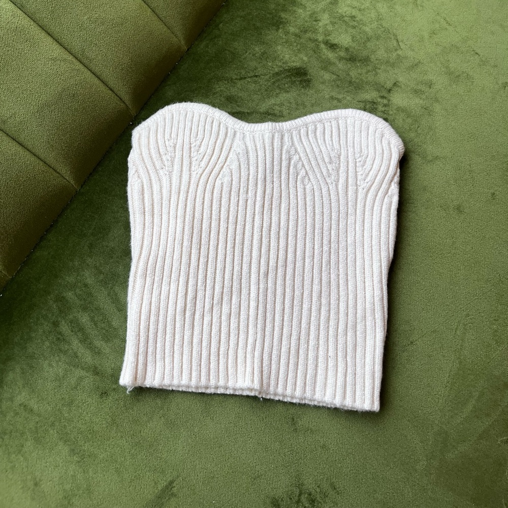 Lulus sweetheart neckline strapless top